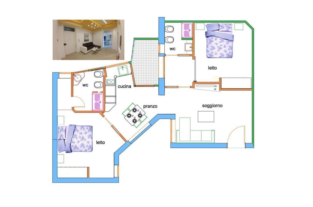 Kosie - Il Comfort Di Stile Con 2 Bagni Hotel Palermo Exterior foto
